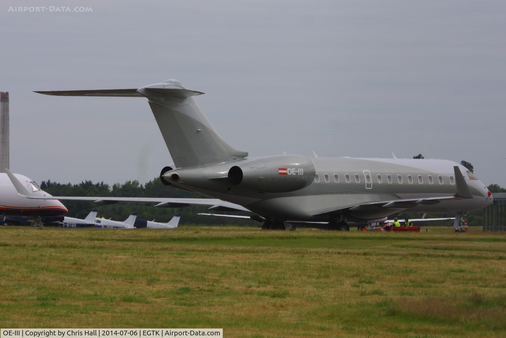 OE-III, 2010 Bombardier Global 5000 (BD-700-1A10) C/N 9401, Amira Air