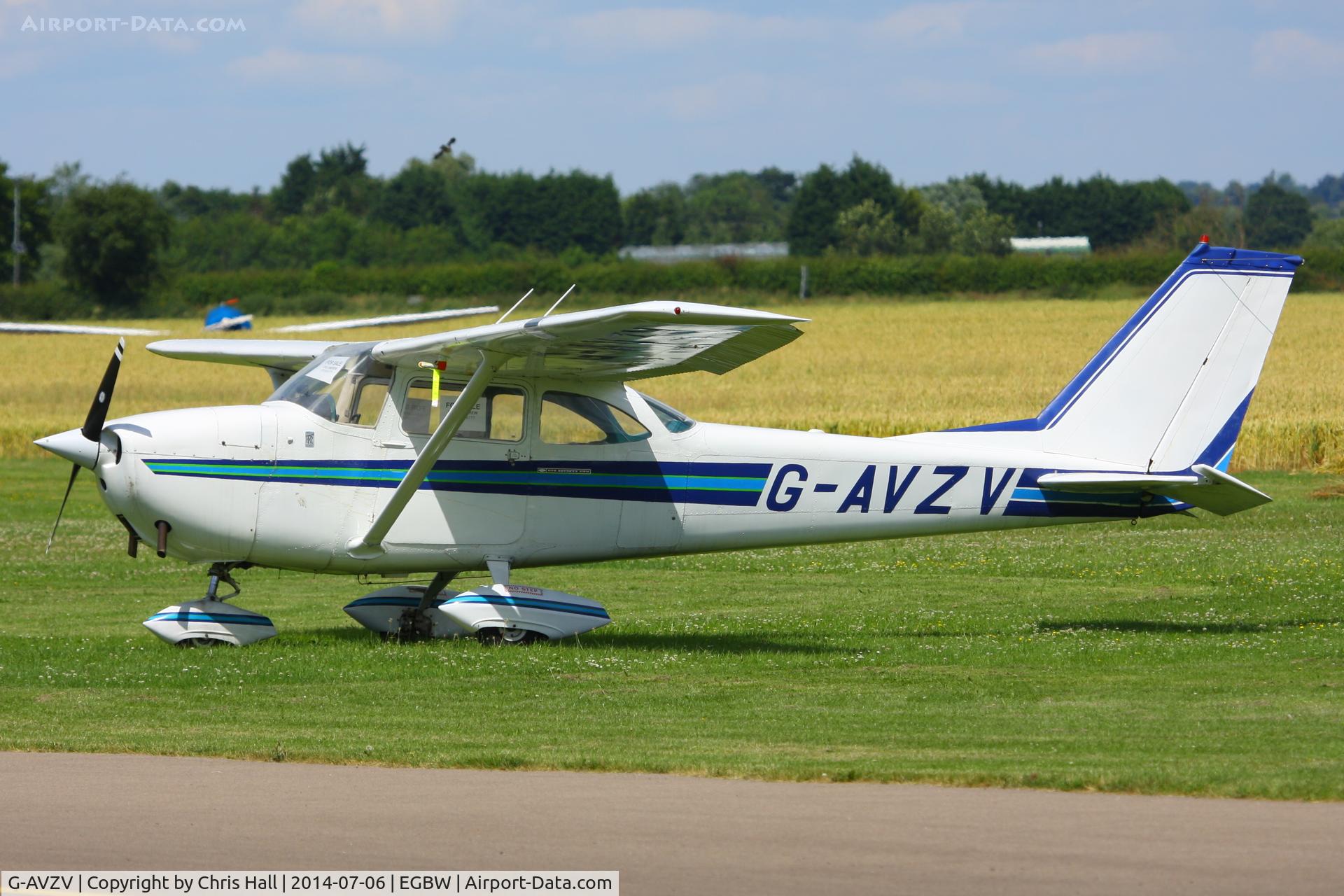 G-AVZV, 1967 Reims F172H Skyhawk C/N 0511, at Wellesbourne Mountford