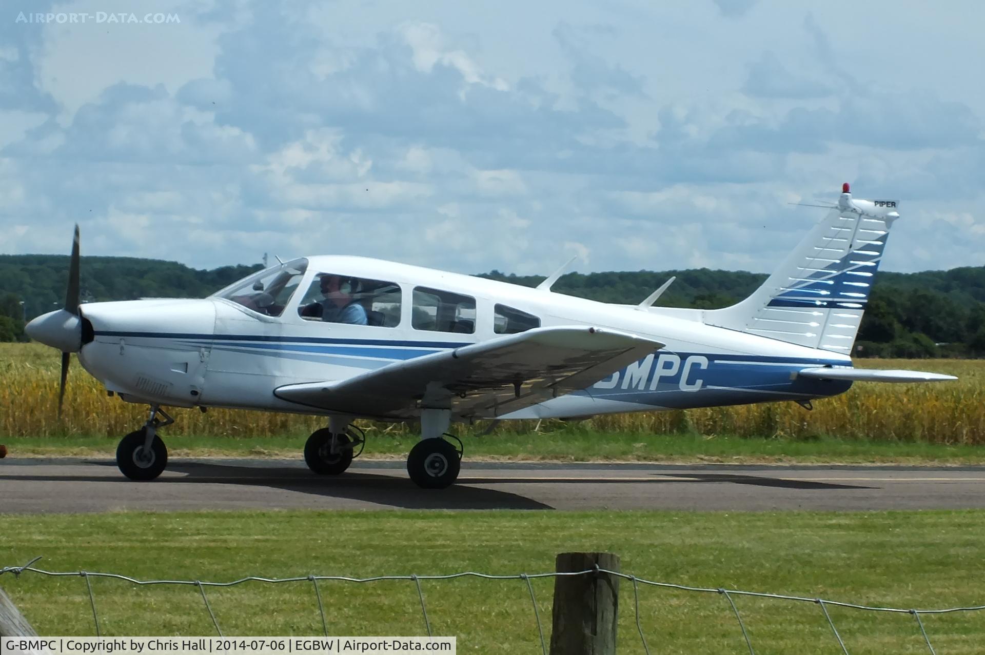 G-BMPC, 1977 Piper PA-28-181 Cherokee Archer II C/N 28-7790436, at Wellesbourne Mountford
