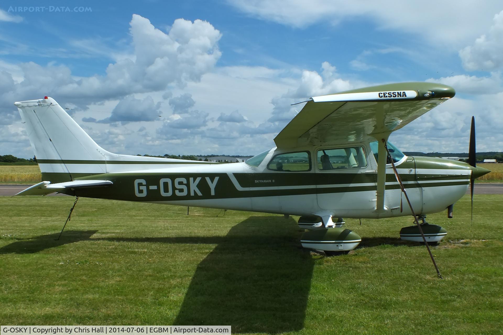 G-OSKY, 1976 Cessna 172M C/N 172-67389, South Warwickshire Flying School