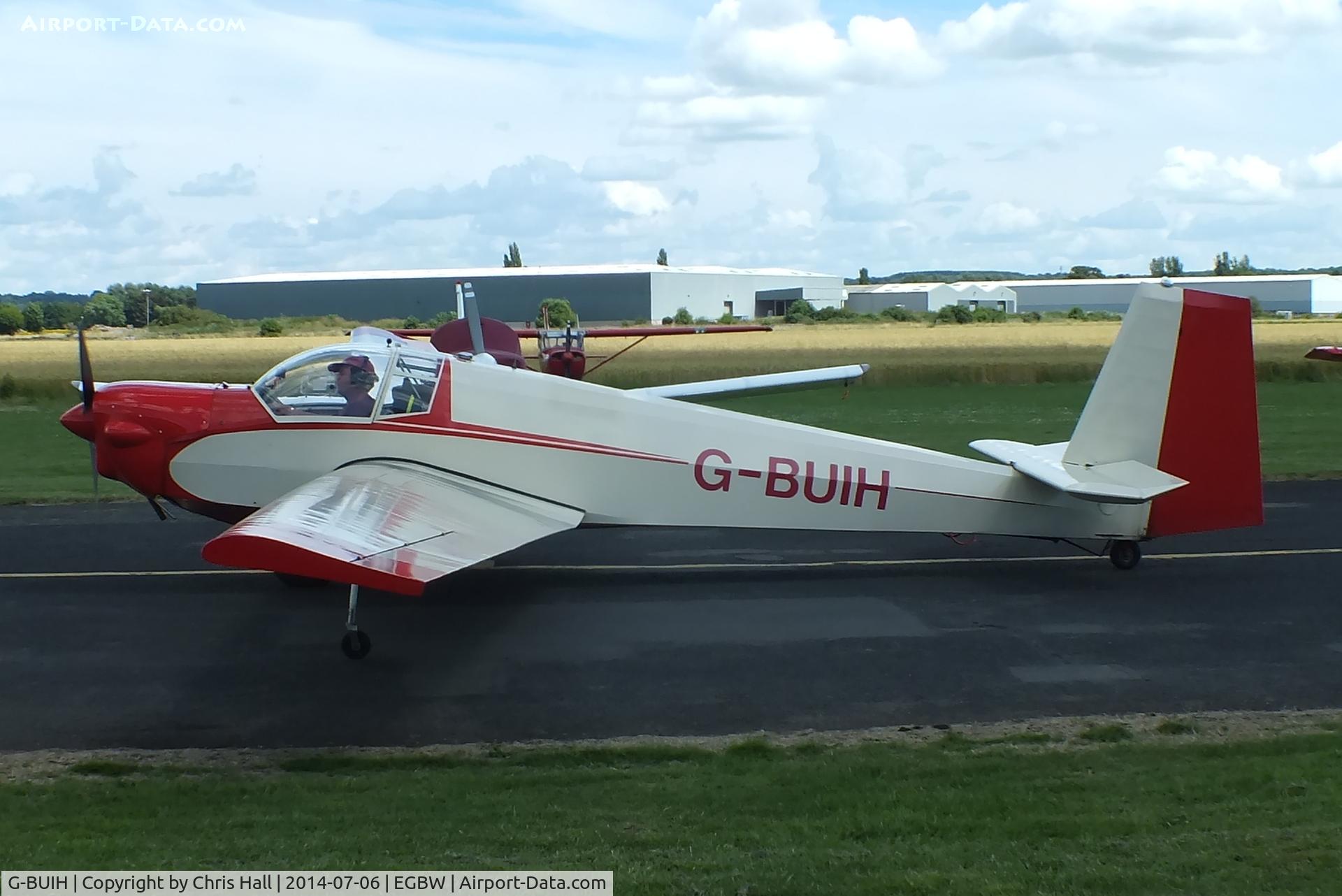 G-BUIH, 1977 Slingsby T-61F Venture T2 C/N 1876, at Wellesbourne Mountford