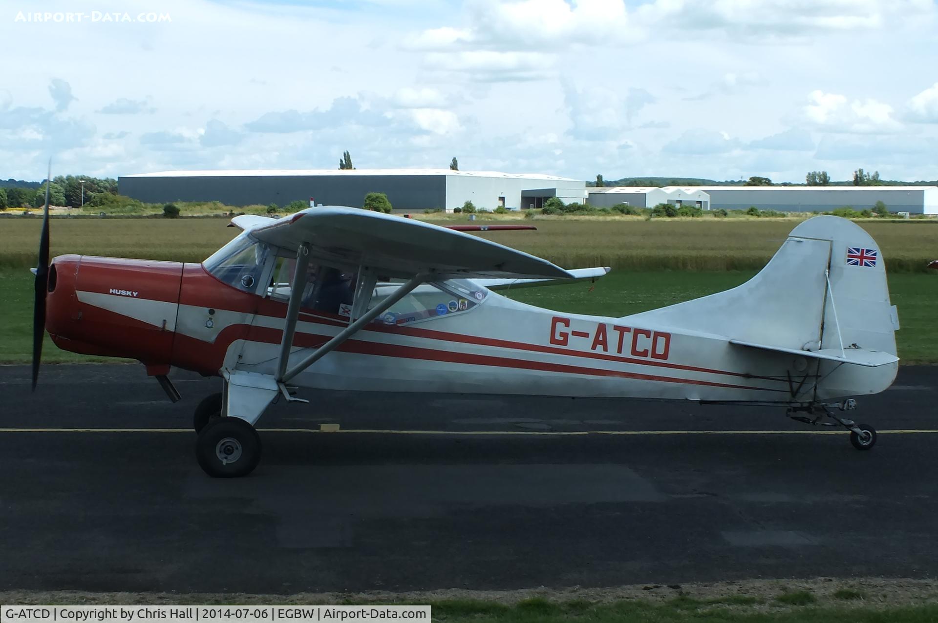 G-ATCD, 1965 Beagle D-5/180 Husky C/N 3683, at Wellesbourne Mountford