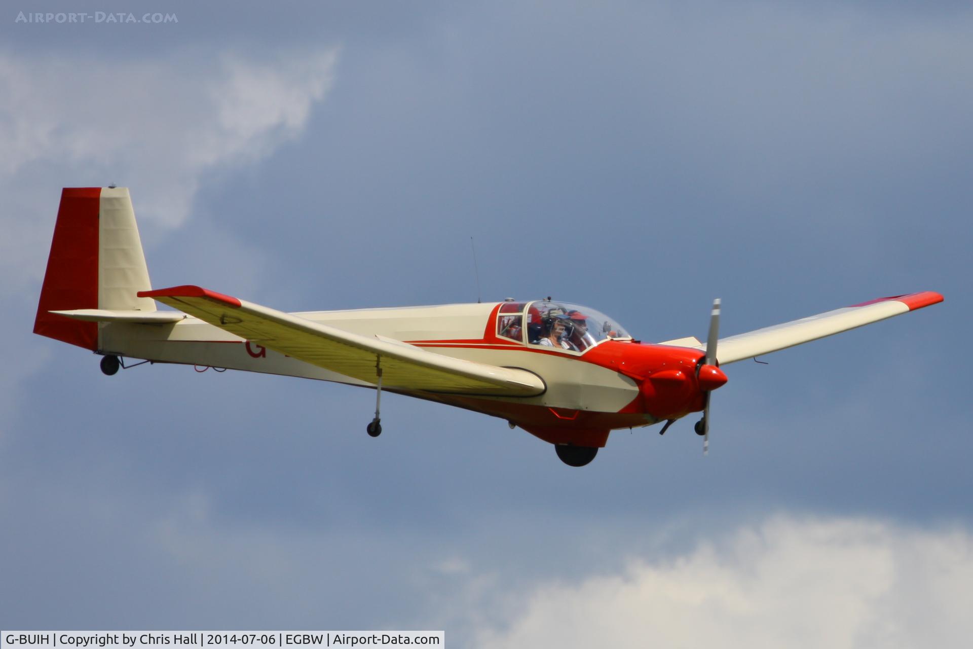 G-BUIH, 1977 Slingsby T-61F Venture T2 C/N 1876, at Wellesbourne Mountford