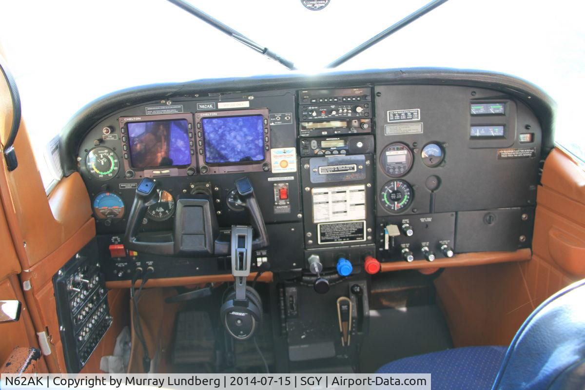 N62AK, 1984 Cessna 207A C/N 20700780, The panel of N62AK