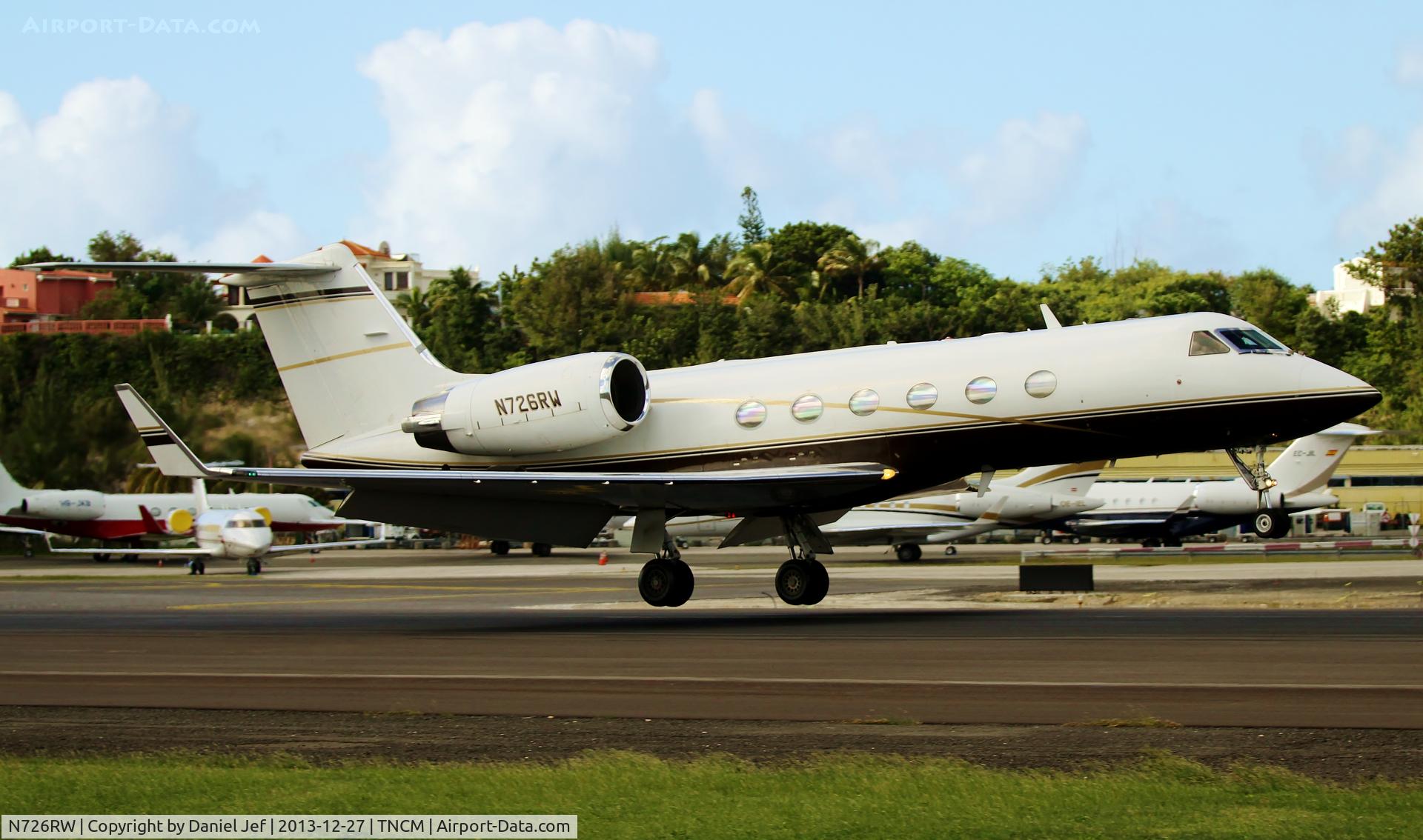 N726RW, 1987 Gulfstream Aerospace G-IV C/N 1039, N726RW