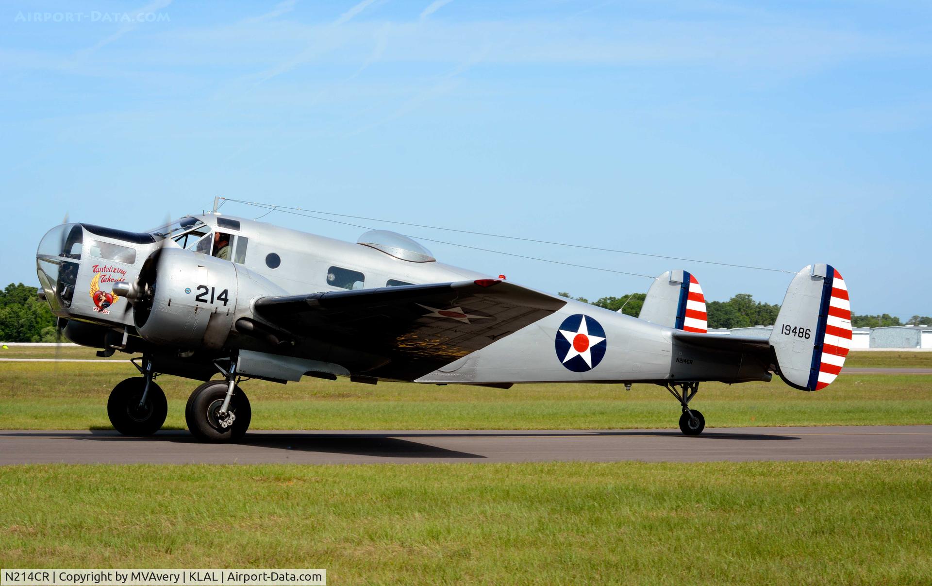 N214CR, 1958 Beech AT-11 Kansan C/N 912, 2014 Sun n Fun