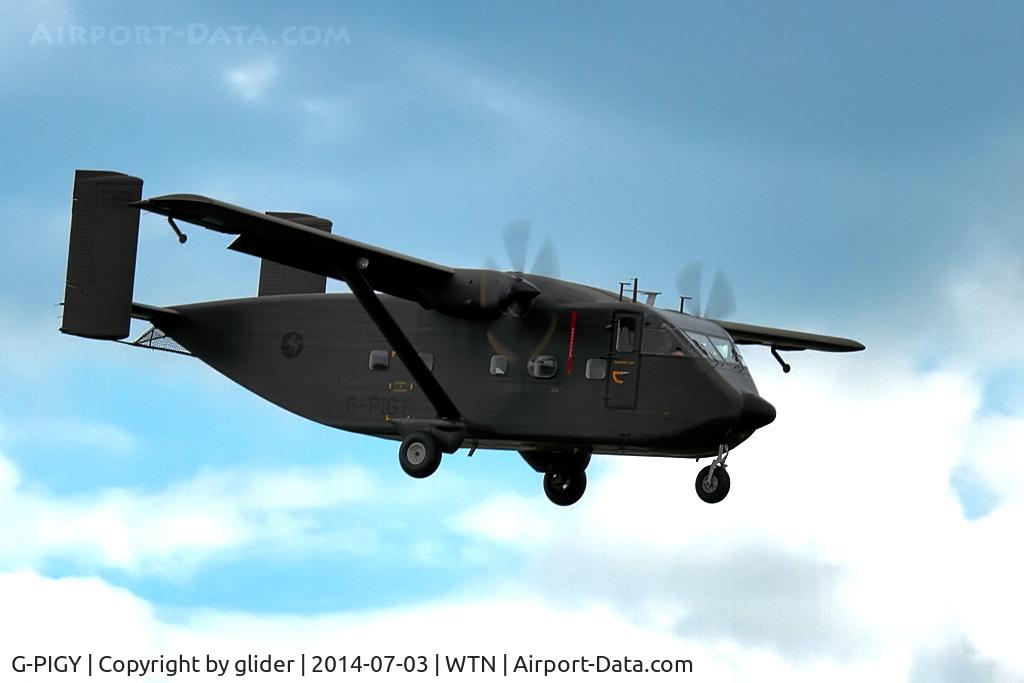 G-PIGY, 1975 Short SC-7 Skyvan 3-100 C/N SH.1943, Finals