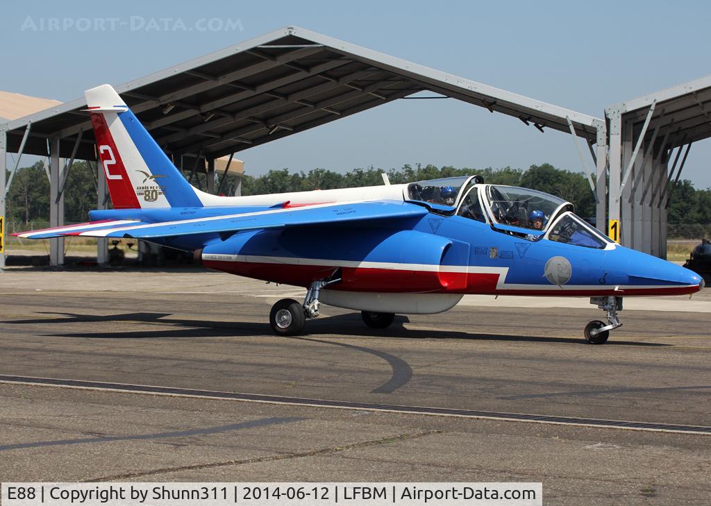 E88, Dassault-Dornier Alpha Jet E C/N E88, Participant of the Mirage F1 Farewell Spotterday...
