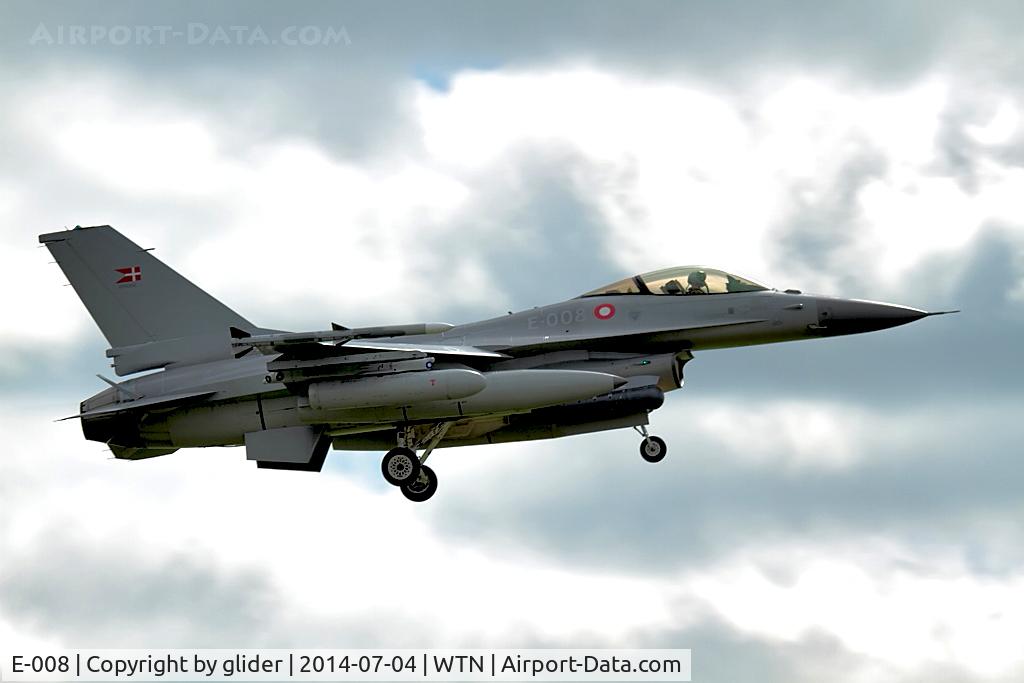 E-008, Fokker F-16AM Fighting Falcon C/N 6F-51, finals