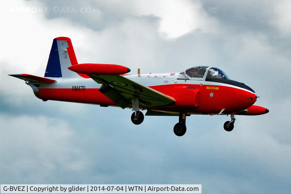 G-BVEZ, 1960 Hunting P-84 Jet Provost T.3A C/N PAC/W/9287, finals