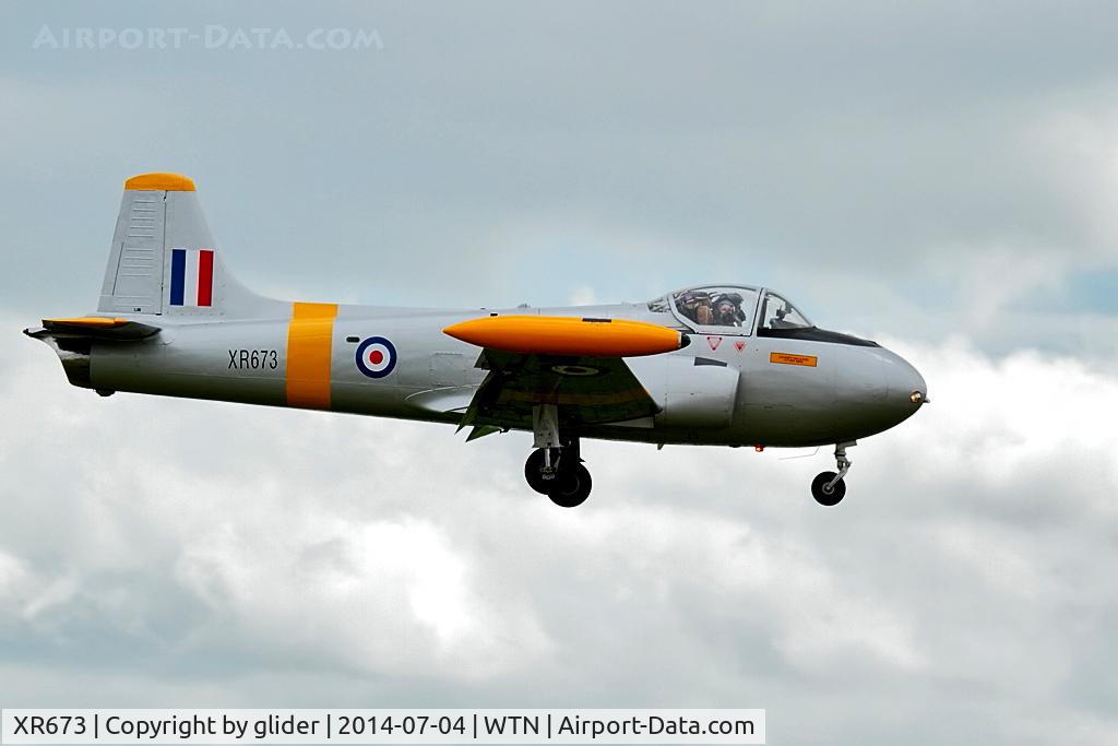 XR673, 1963 BAC 84 Jet Provost T.4 C/N PAC/W/19986, finals