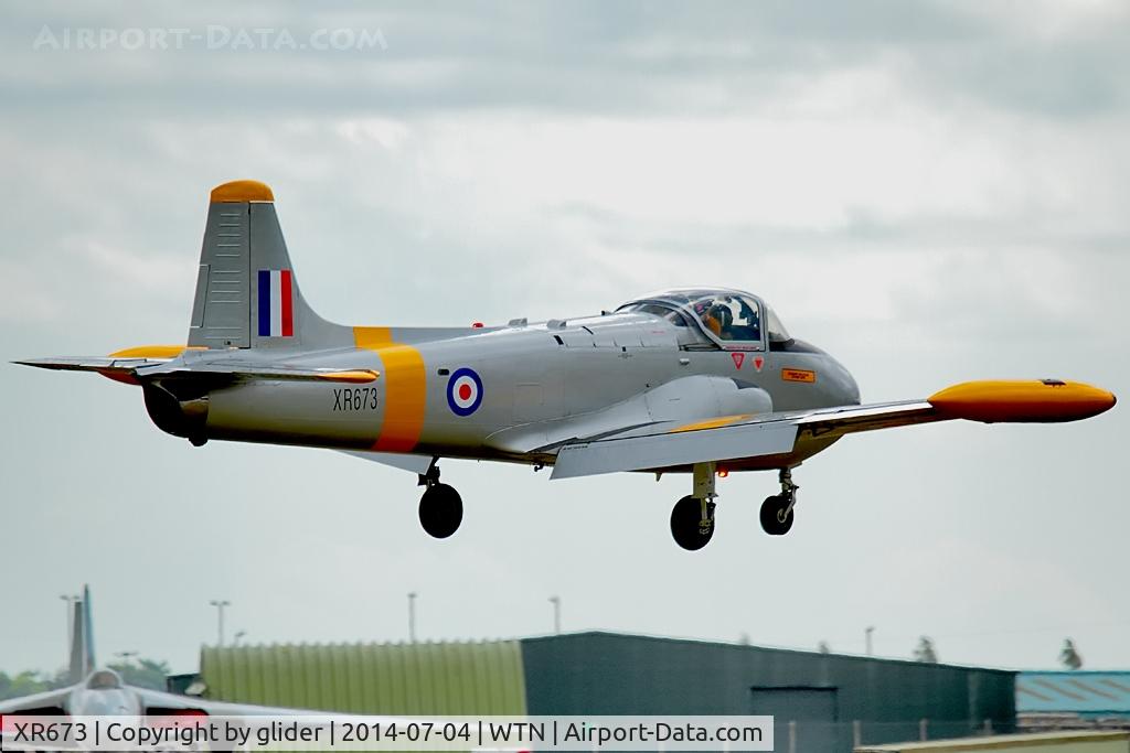 XR673, 1963 BAC 84 Jet Provost T.4 C/N PAC/W/19986, finals