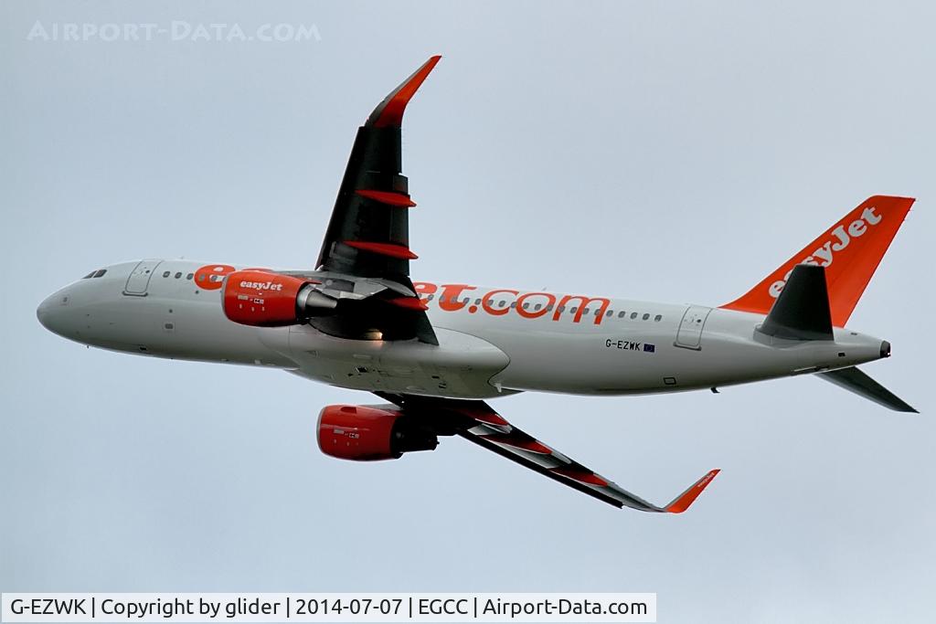 G-EZWK, 2013 Airbus A320-214 C/N 5688, Departure 24R