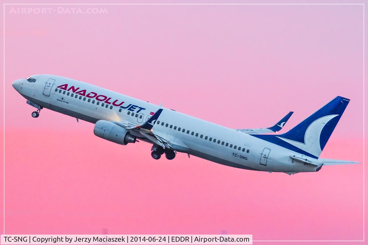 TC-SNG, 2008 Boeing 737-8HC C/N 36530, Boeing 737-8HC