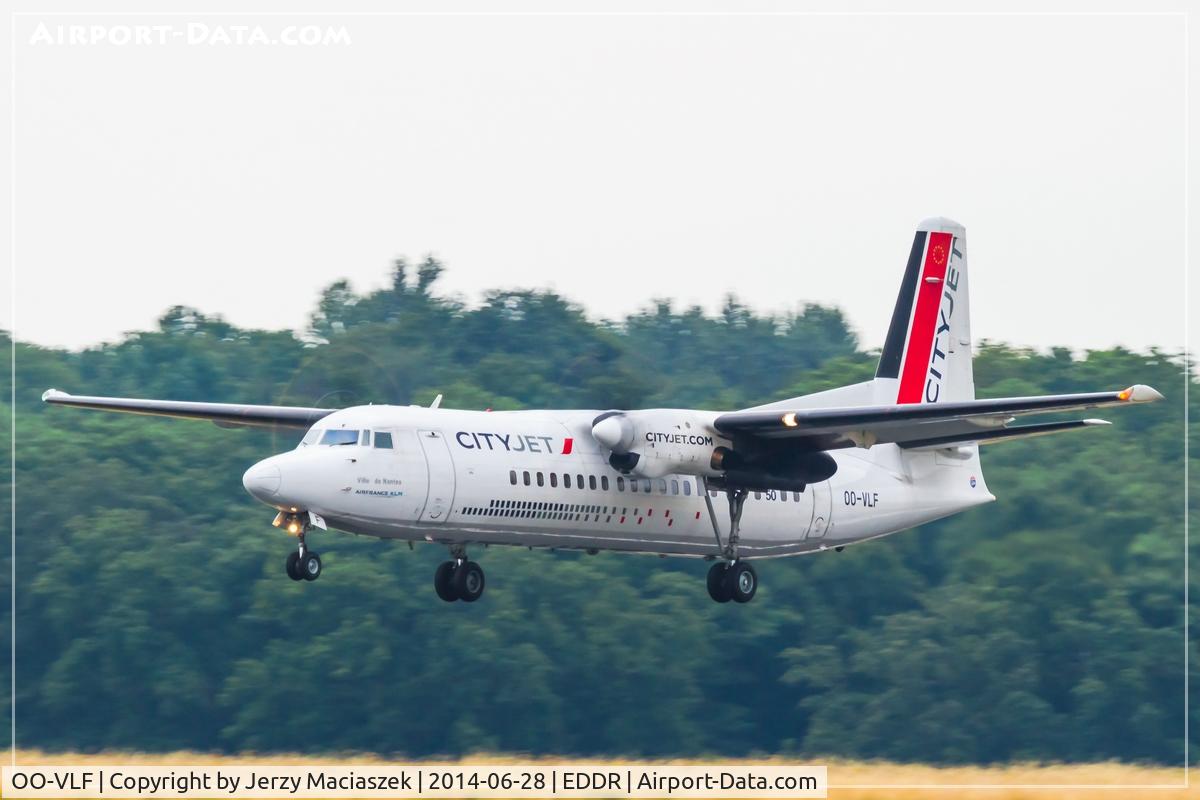 OO-VLF, 1991 Fokker 50 C/N 20208, Fokker 50