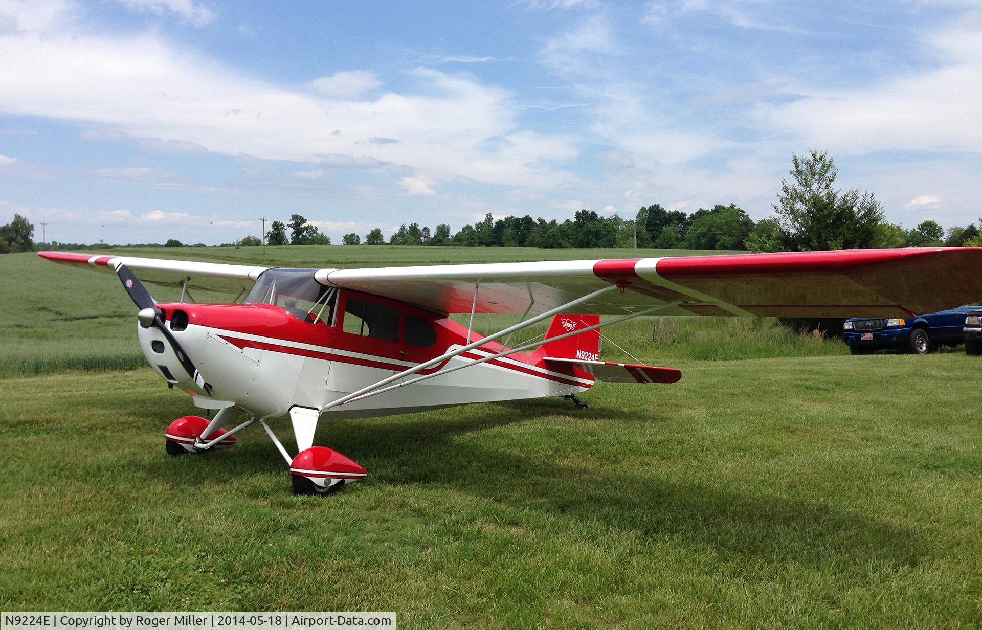 N9224E, 1946 Aeronca 11AC Chief C/N 11AC-858, Just restored