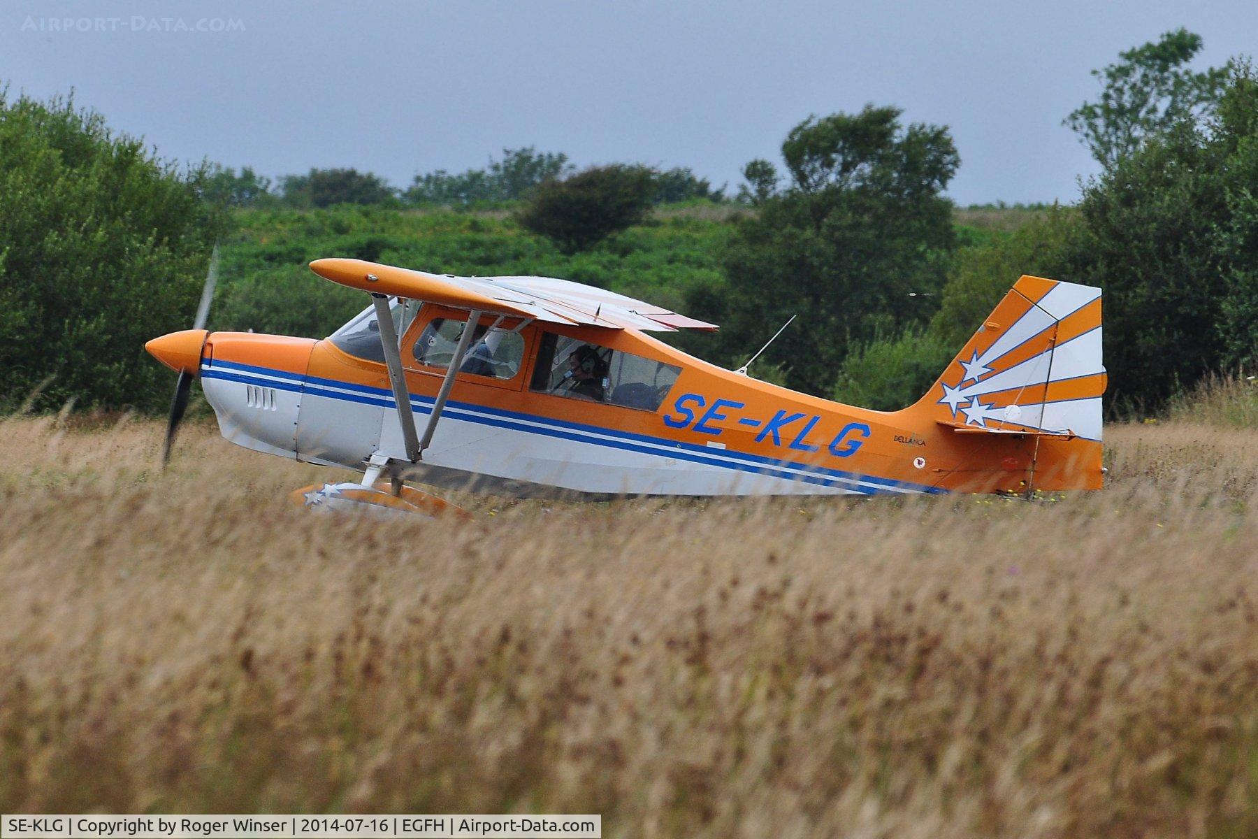 SE-KLG, 1978 Bellanca 8KCAB Decathlon Decathlon C/N 393-78, Visiting Super Decathlon.