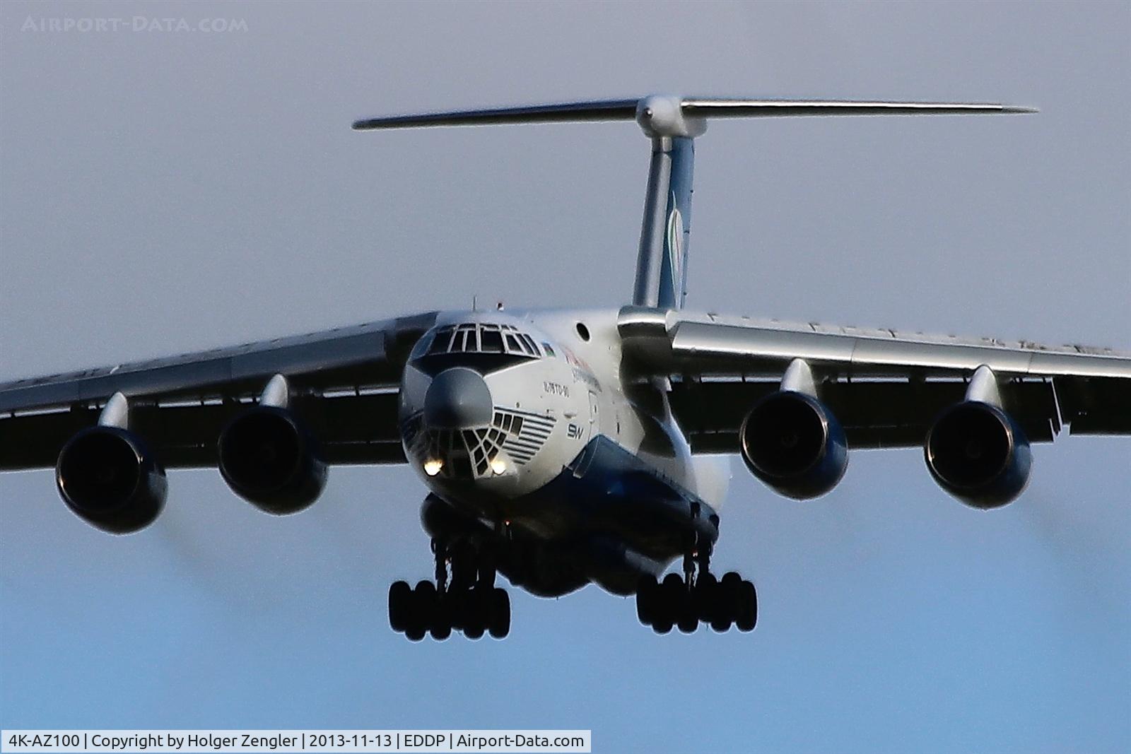 4K-AZ100, Ilyushin Il-76TD-90VD C/N 2073421708, Near LEJ strange insects flying by....