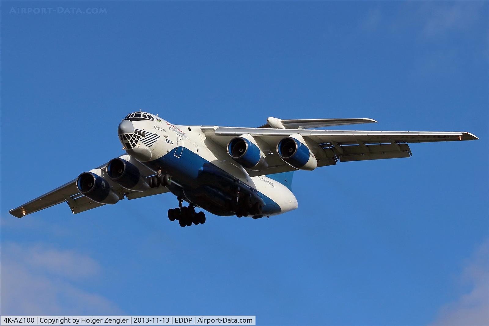 4K-AZ100, Ilyushin Il-76TD-90VD C/N 2073421708, On final for rwy 26L.....