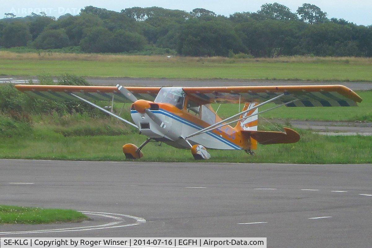 SE-KLG, 1978 Bellanca 8KCAB Decathlon Decathlon C/N 393-78, Visiting Super Decathlon.