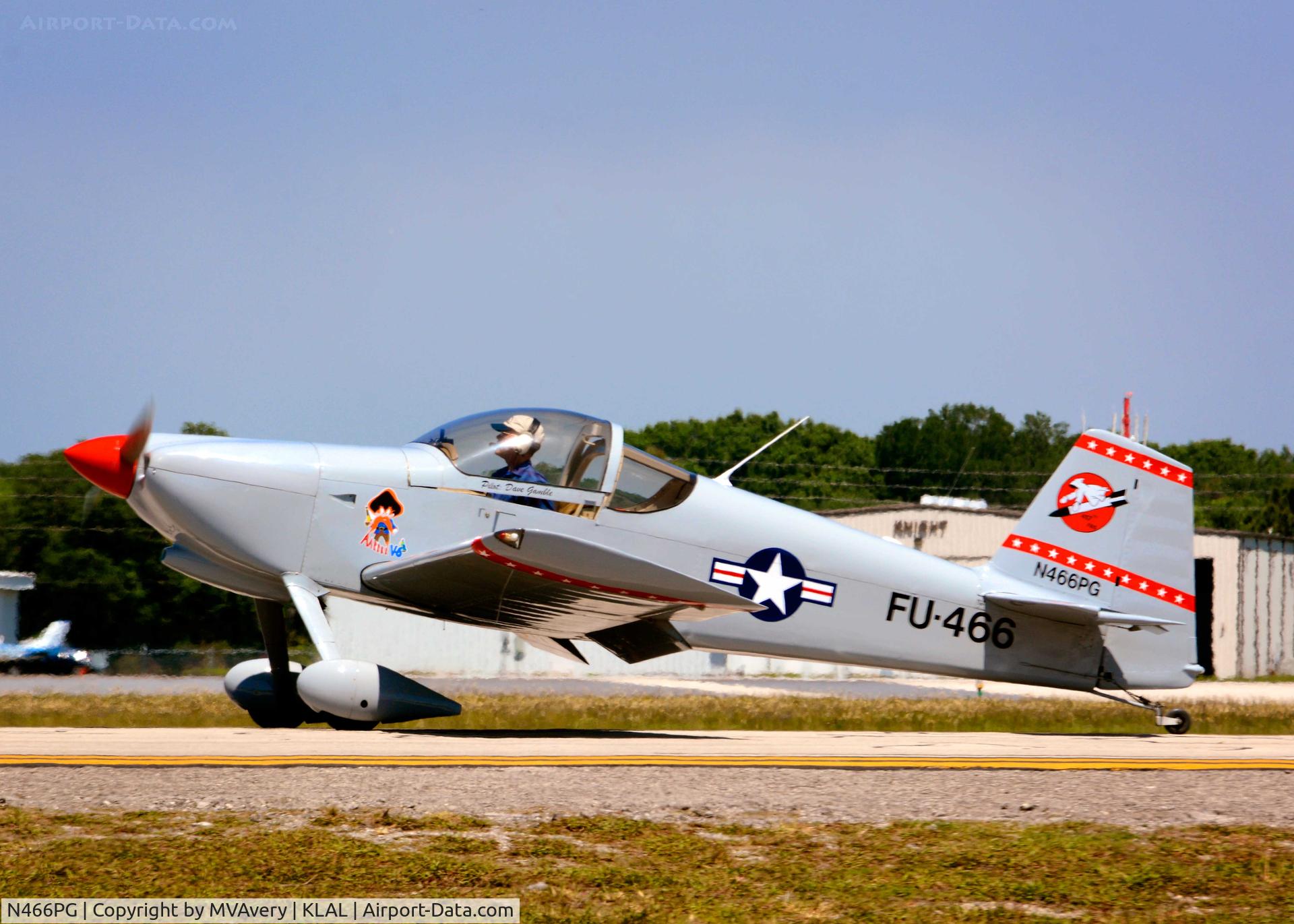 N466PG, 1998 Vans RV-6 C/N 21096, 2014 Sun n Fun