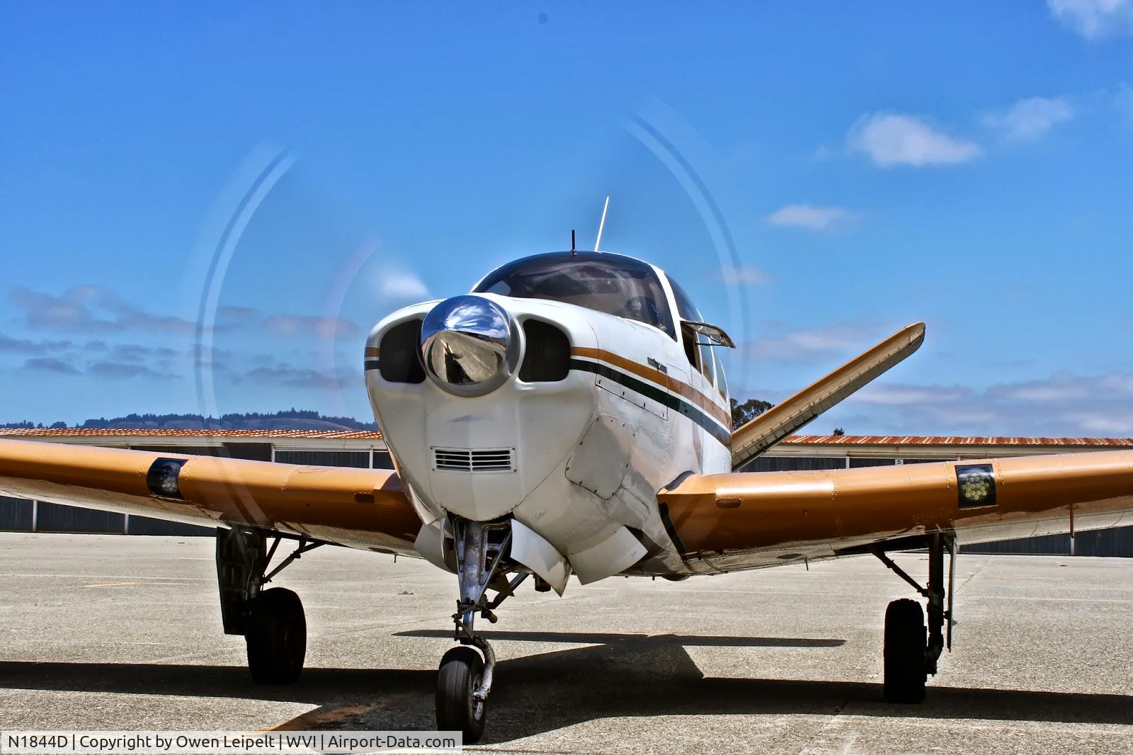 N1844D, 1952 Beech C35 Bonanza C/N D-3141, Photographed at an EAA Young Eagles rally in 2013.

Picture submitted by Tom Hail, owner of N1844D.