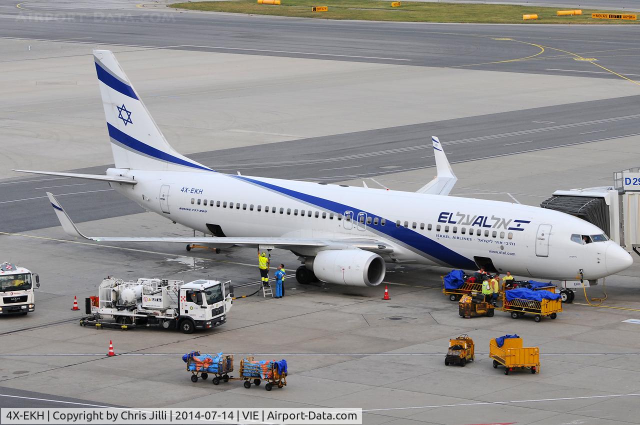 4X-EKH, 2009 Boeing 737-85P C/N 35458, El Al