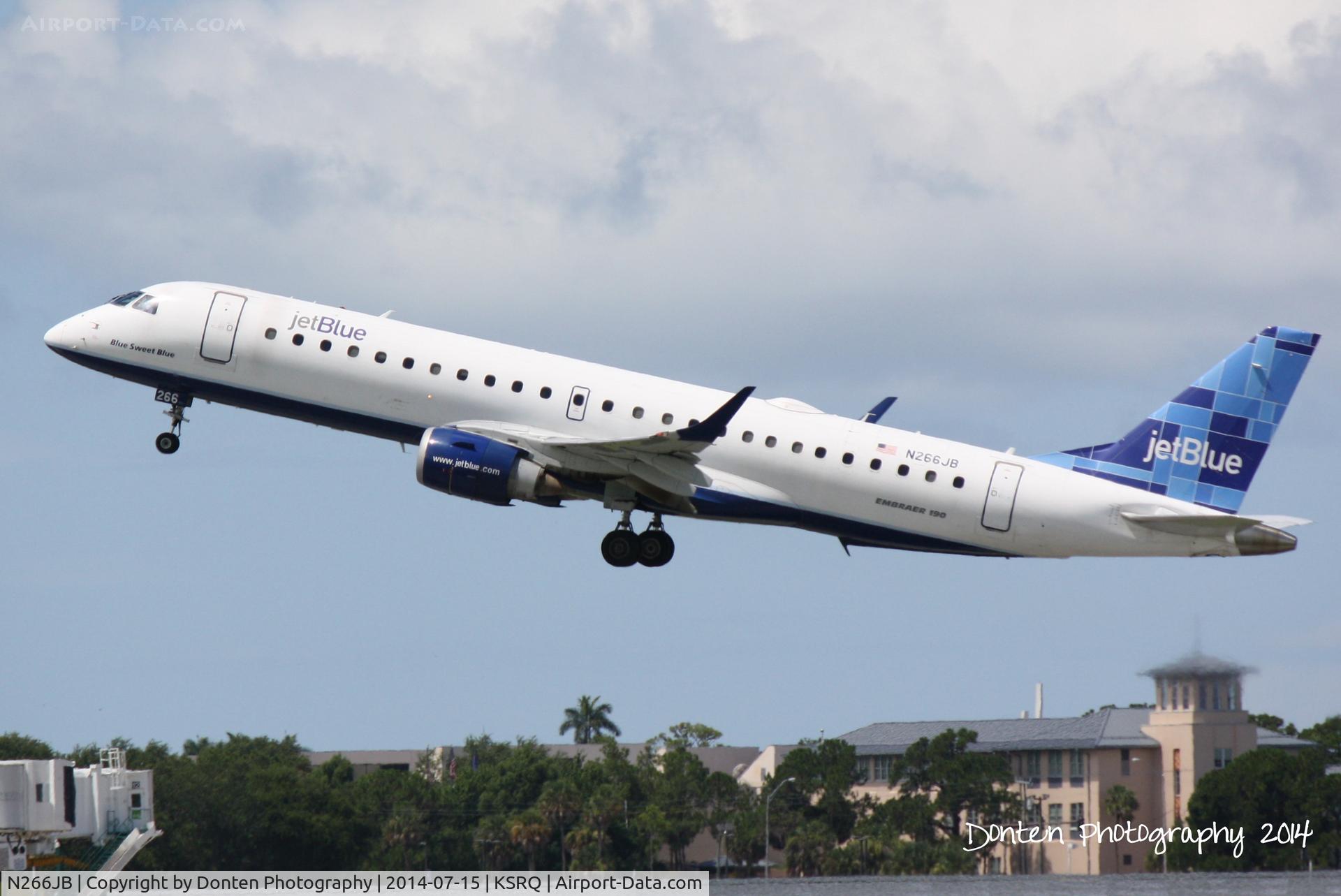 N266JB, 2007 Embraer ERJ-190-100 IGW 190AR C/N 19000054, JetBlue Flight 164 (N266JB) 