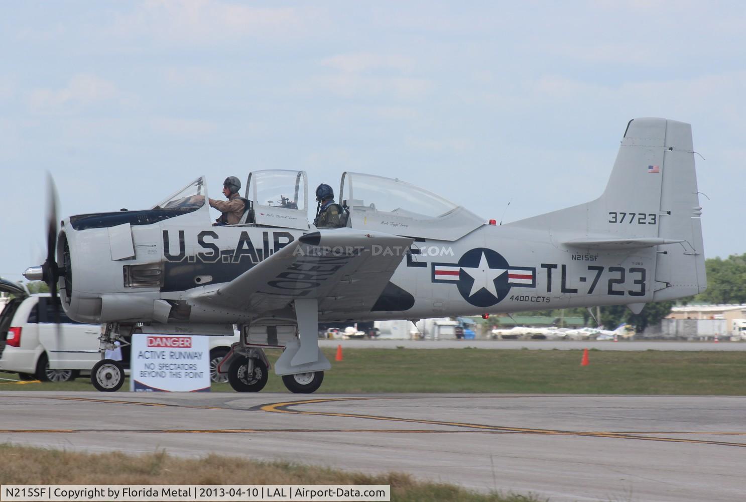 N215SF, 1955 North American T-28B Trojan C/N 200-86 (137723), T-28 Trojan