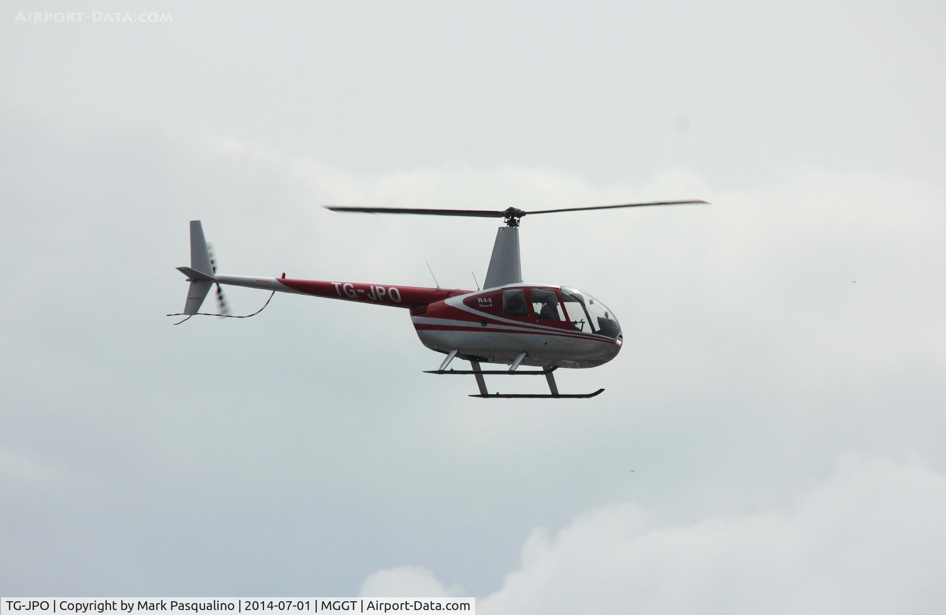 TG-JPO, Robinson R44  Raven II C/N 11618, Robinson R44 Raven II