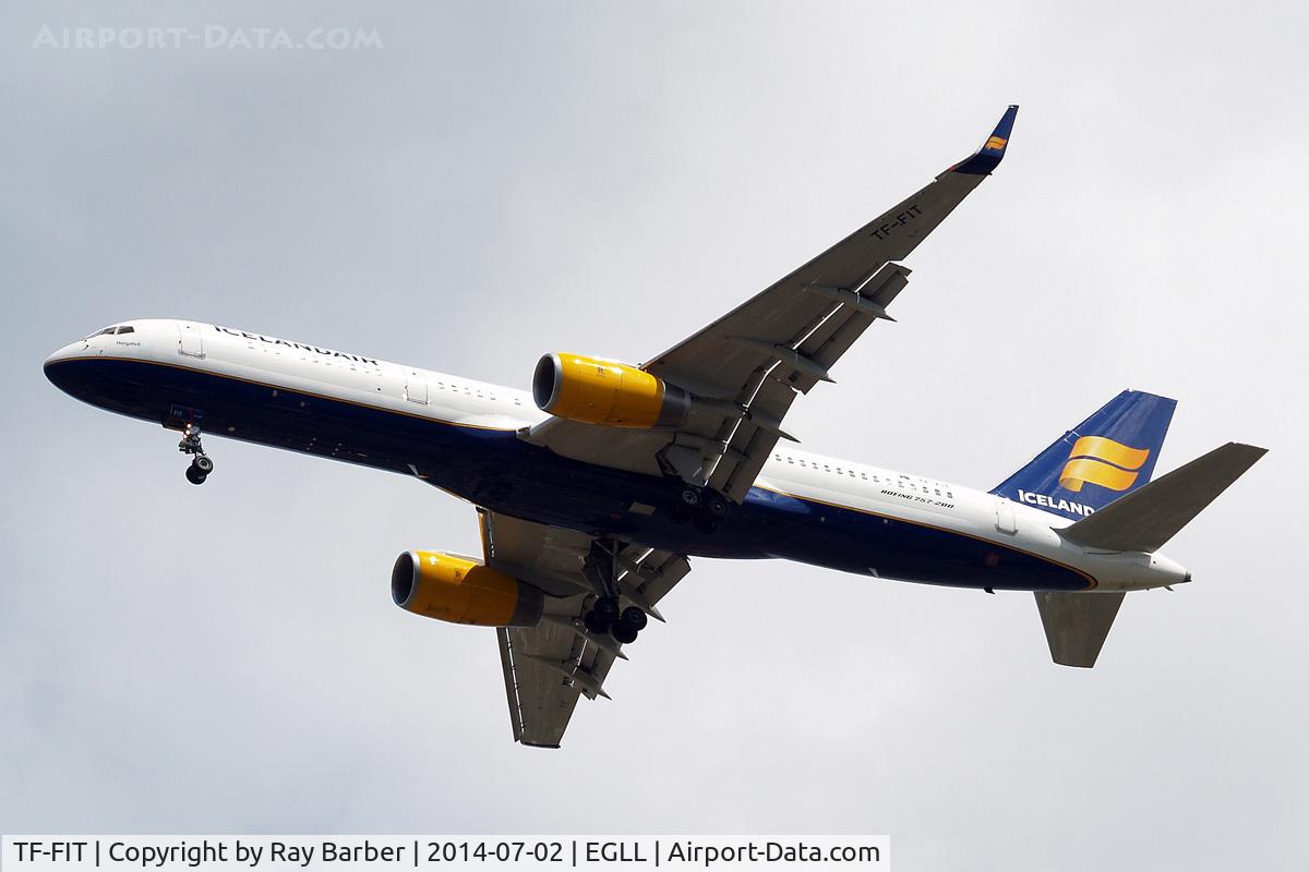 TF-FIT, 1994 Boeing 757-256 C/N 26244, Boeing 757-256 [26244] (Icelandair) Home~G 02/07/2014. On approach 27R.