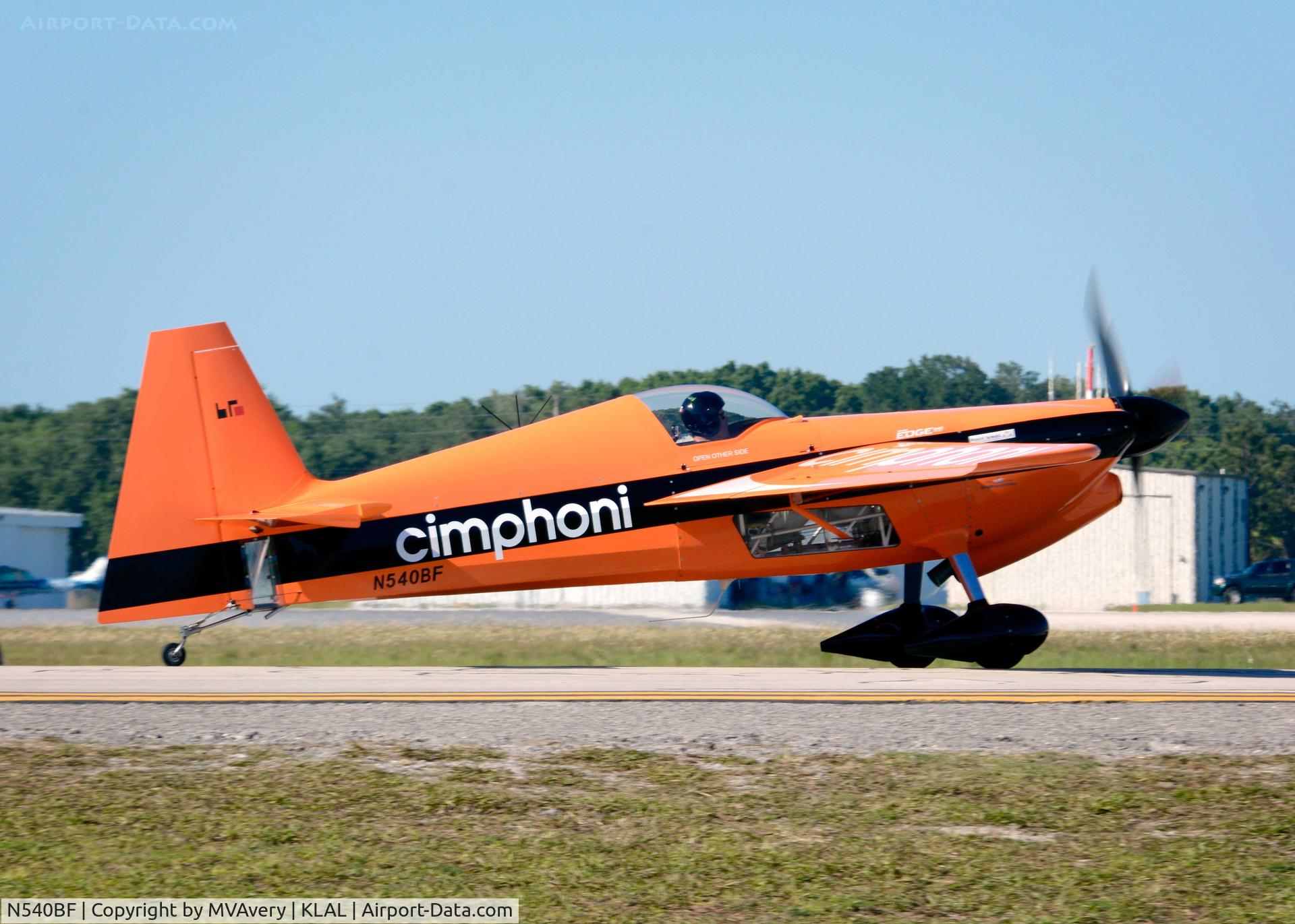 N540BF, 2006 Zivko Edge 540 C/N 0037A, 2014 Sun n Fun