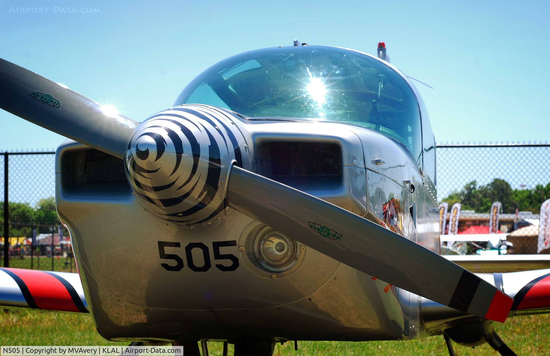 N505, 1979 Grumman American AA-5B Tiger C/N AA5B1275, 2014 Sun n Fun