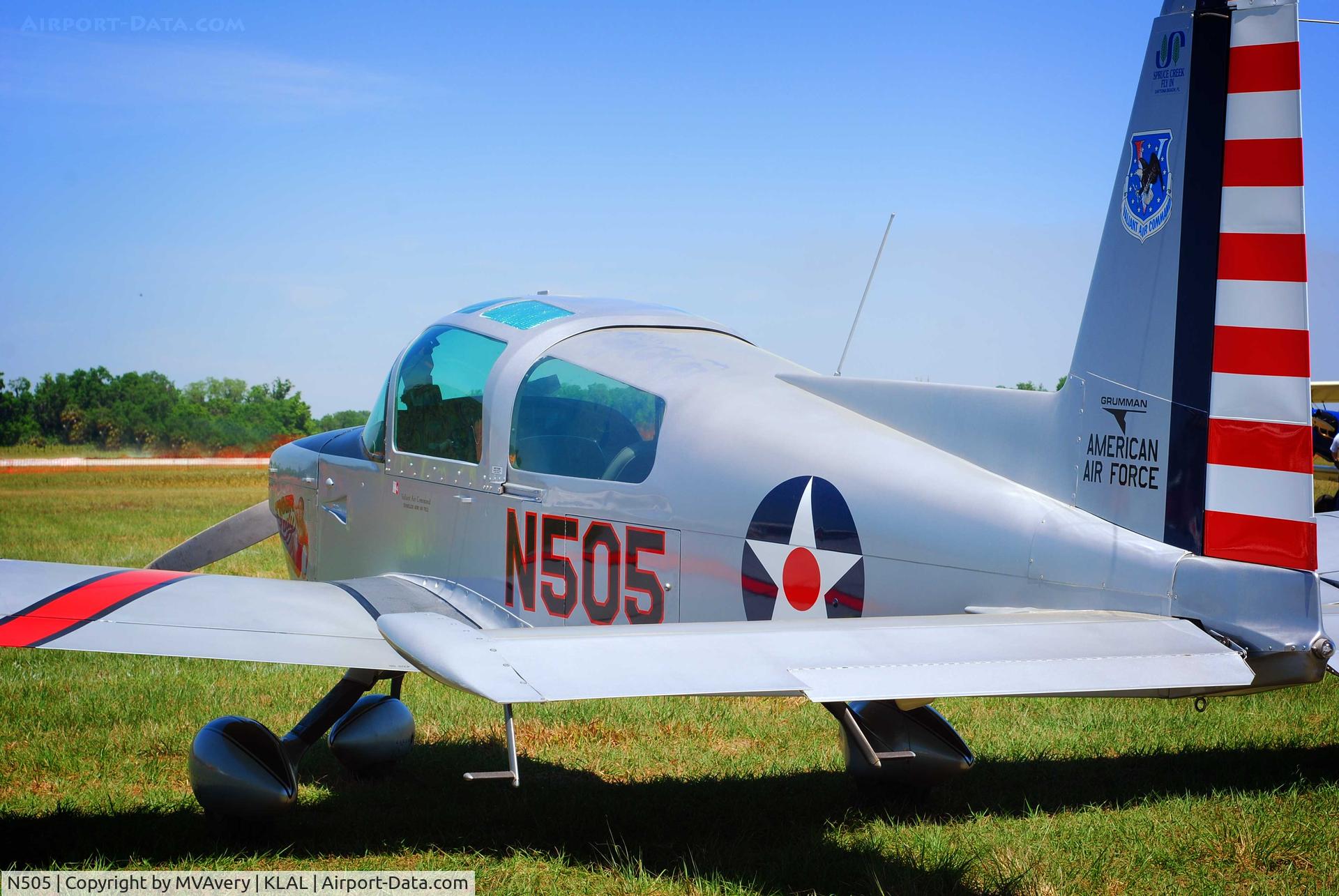 N505, 1979 Grumman American AA-5B Tiger C/N AA5B1275, 2014 Sun n Fun