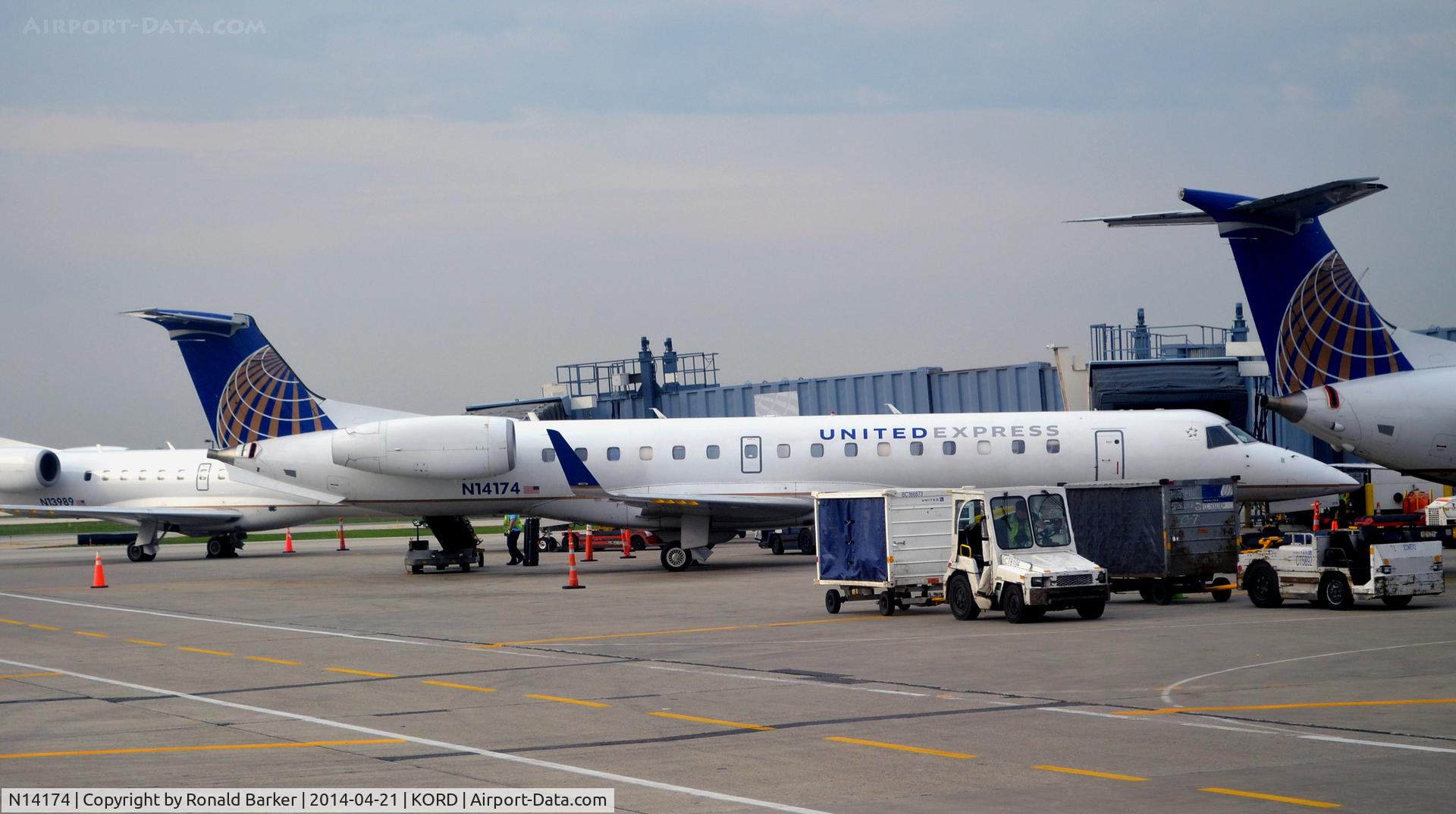 N14174, 2004 Embraer ERJ-145XR (EMB-145XR) C/N 14500876, O'Hare