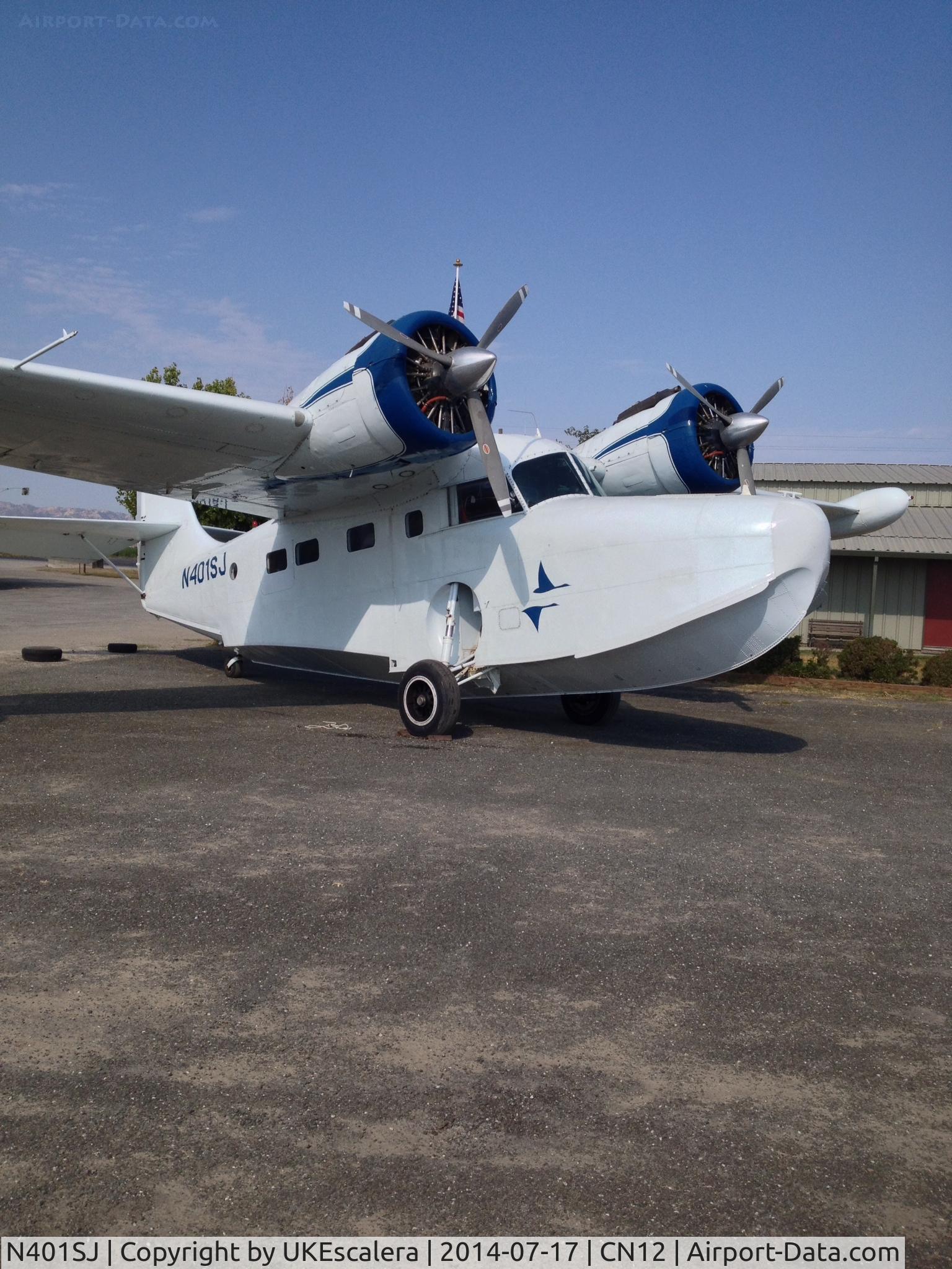 N401SJ, 1943 Grumman G-21A Goose C/N 1168, Grumman Goose