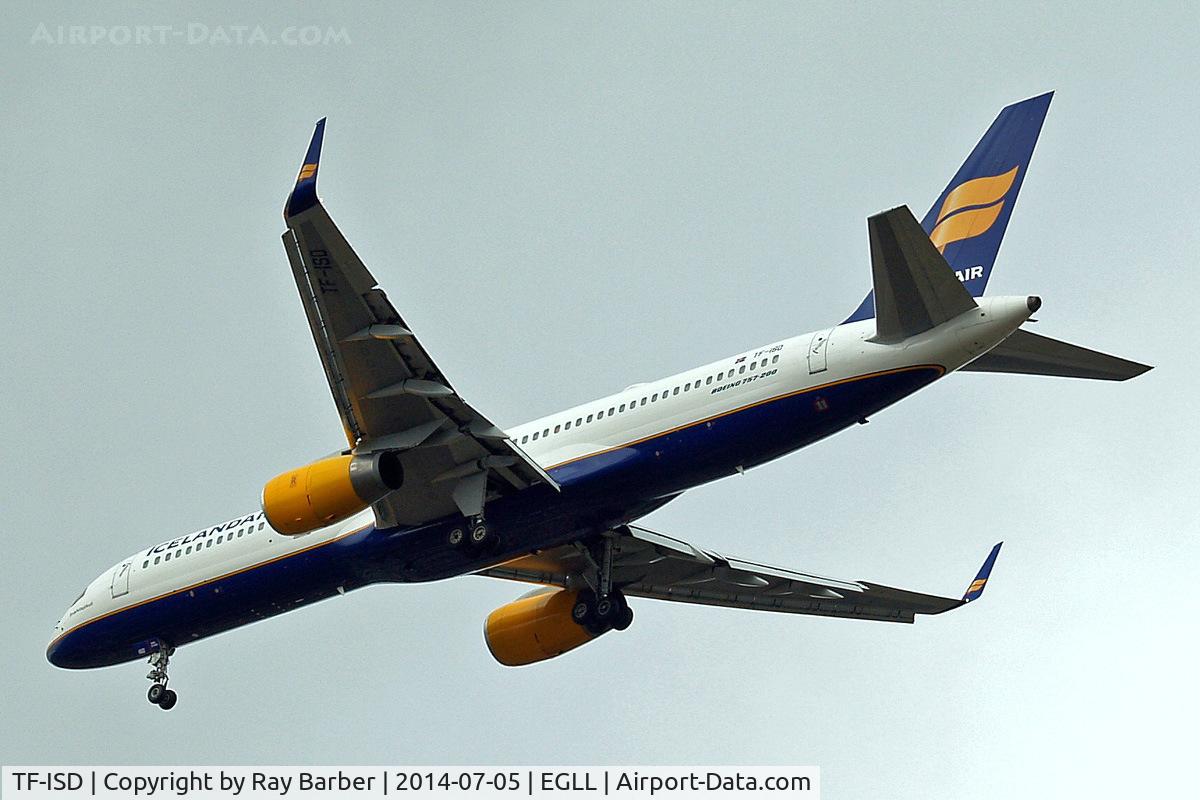 TF-ISD, 1991 Boeing 757-223 C/N 24596, Boeing 757-223 [24596] (Icelandair) Home~G 05/07/2013. On approach 27R.