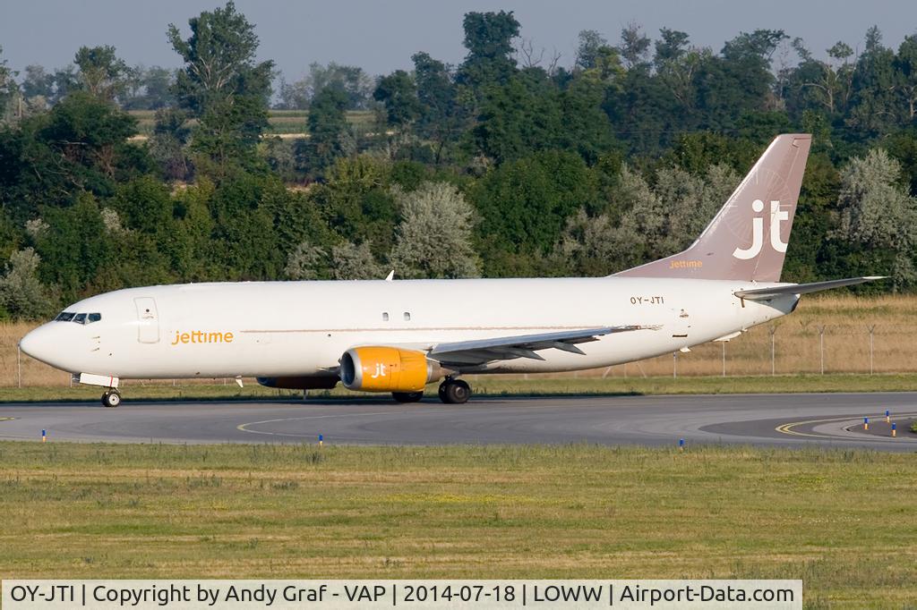 OY-JTI, 1991 Boeing 737-448 C/N 25052, Jettime 737-400