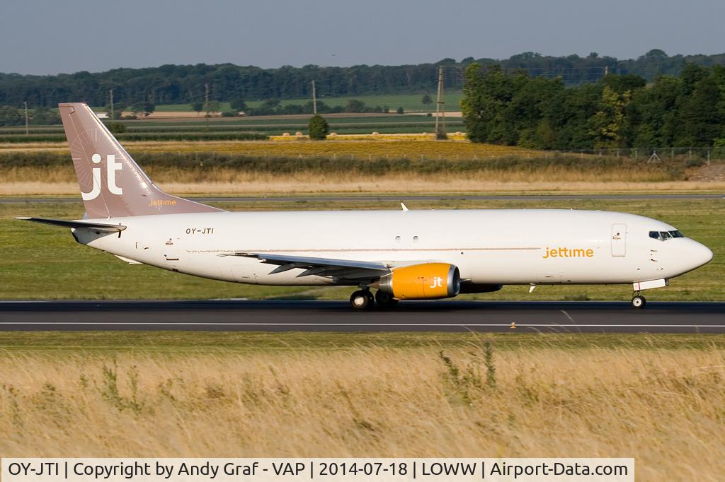 OY-JTI, 1991 Boeing 737-448 C/N 25052, Jettime 737-400
