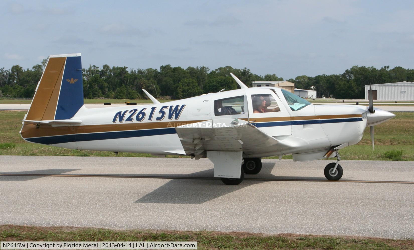 N2615W, 1965 Mooney M20C Ranger C/N 3292, Mooney M20C