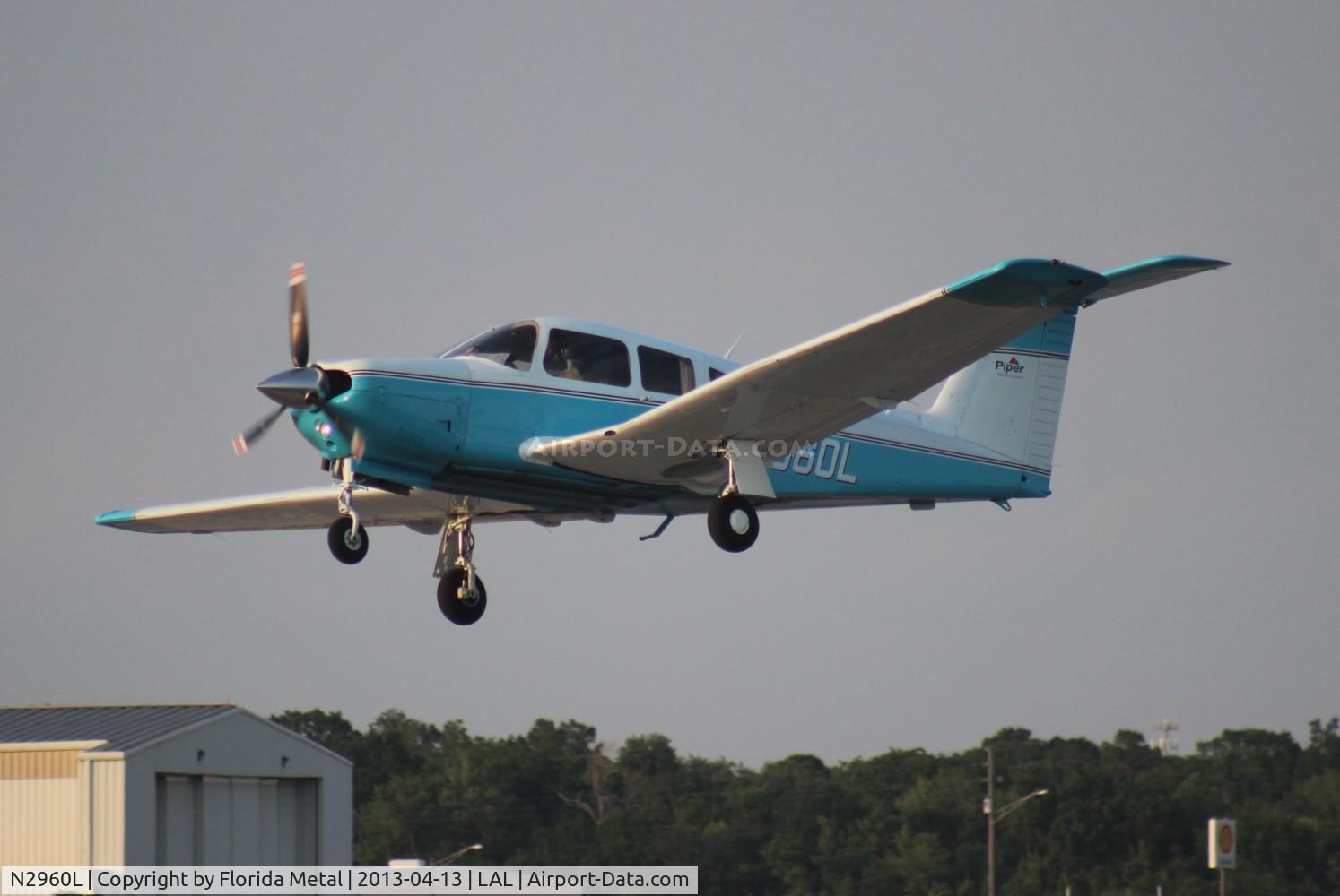 N2960L, 1979 Piper PA-28RT-201 Arrow IV C/N 28R-7918236, PA-28RT-201