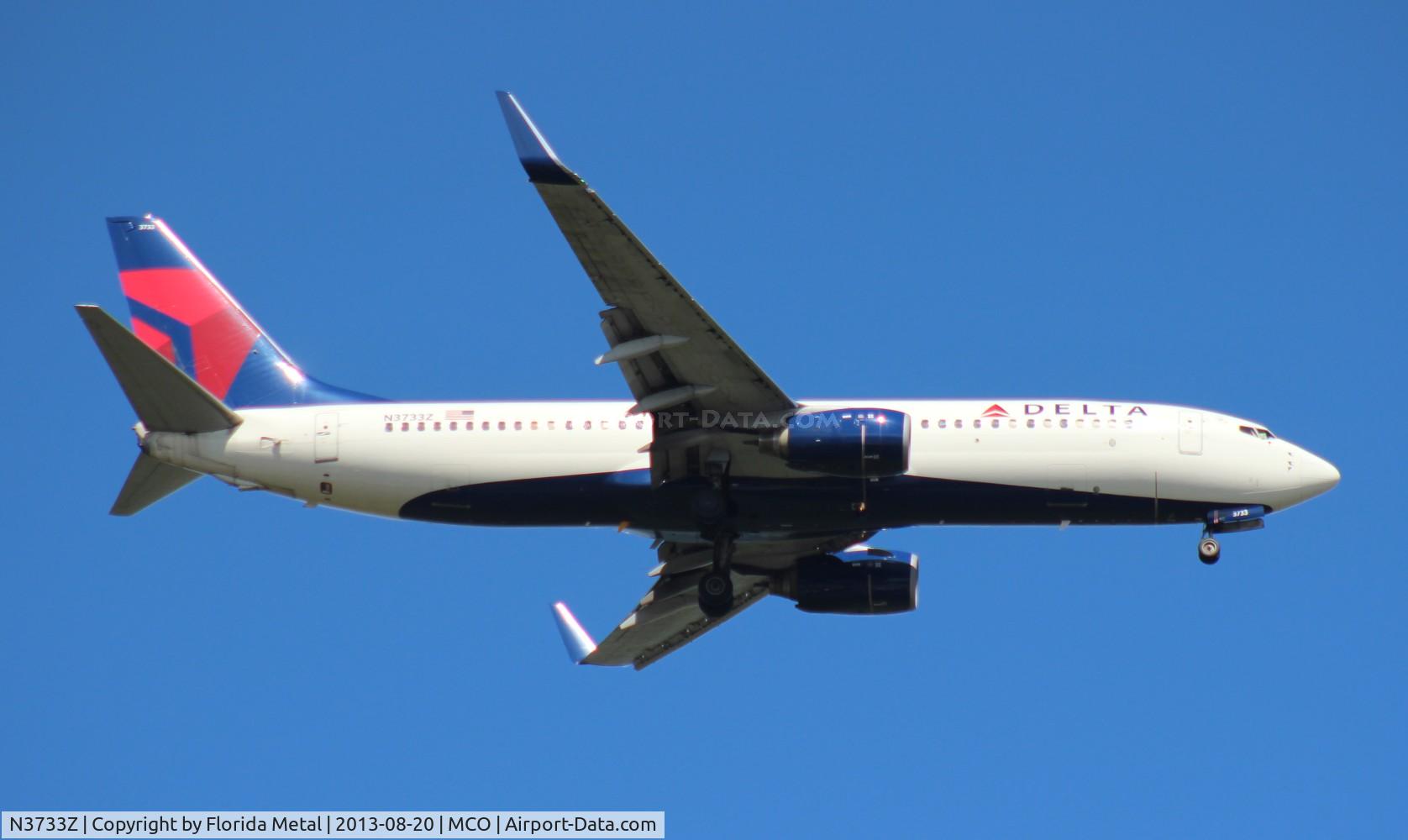 N3733Z, 2000 Boeing 737-832 C/N 30539, Delta 737-800