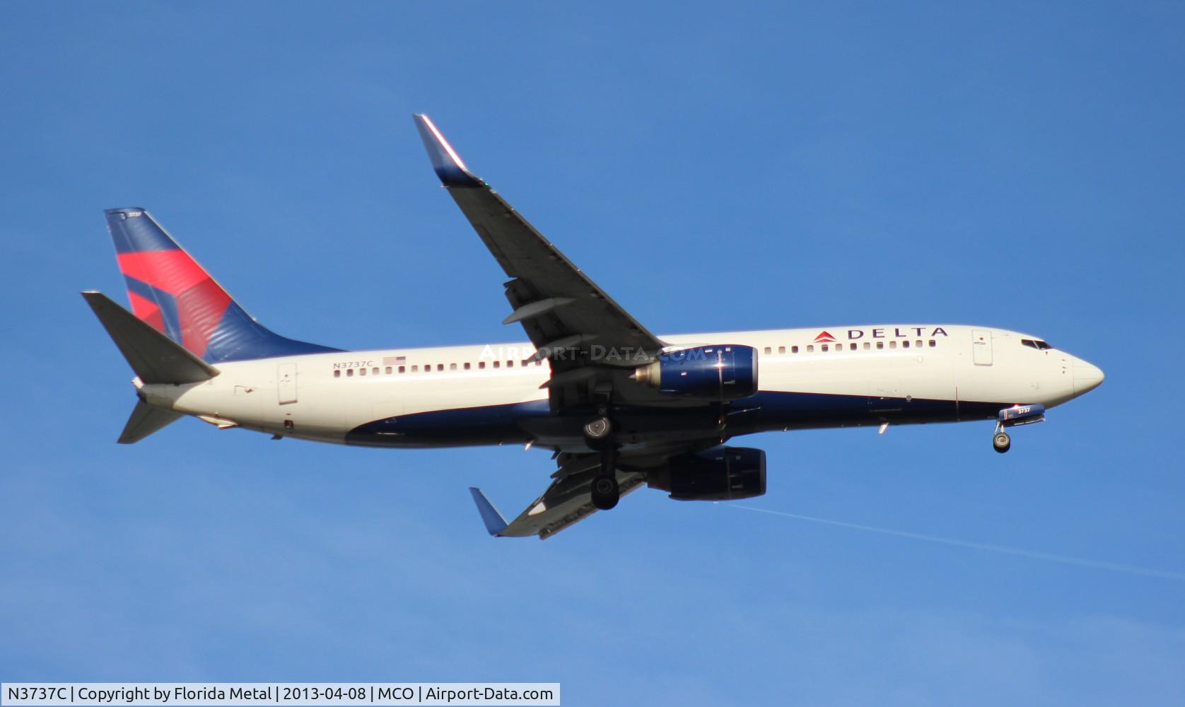 N3737C, 2000 Boeing 737-832 C/N 30799, Delta 737-800
