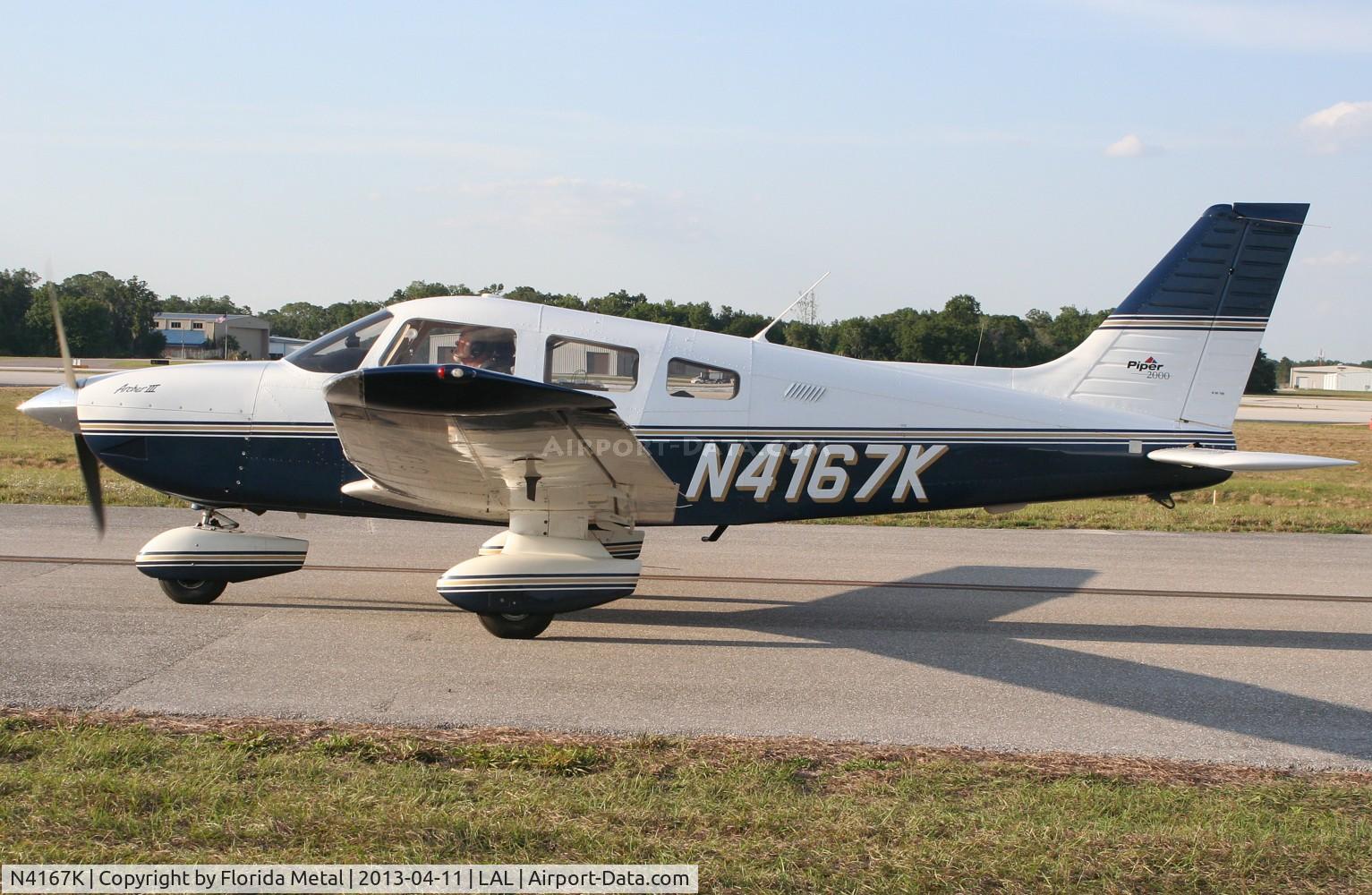 N4167K, 2000 Piper PA-28-181 C/N 2843342, PA-28-181