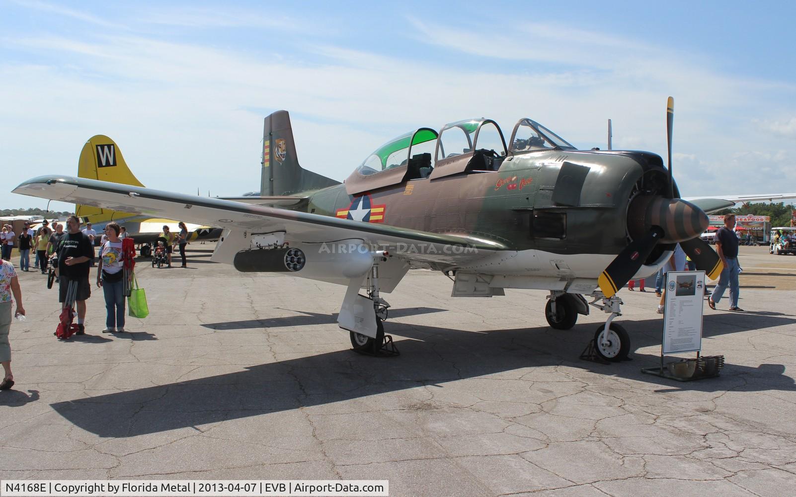 N4168E, 1956 North American T-28C Trojan C/N 252-2, T-28C Trojan