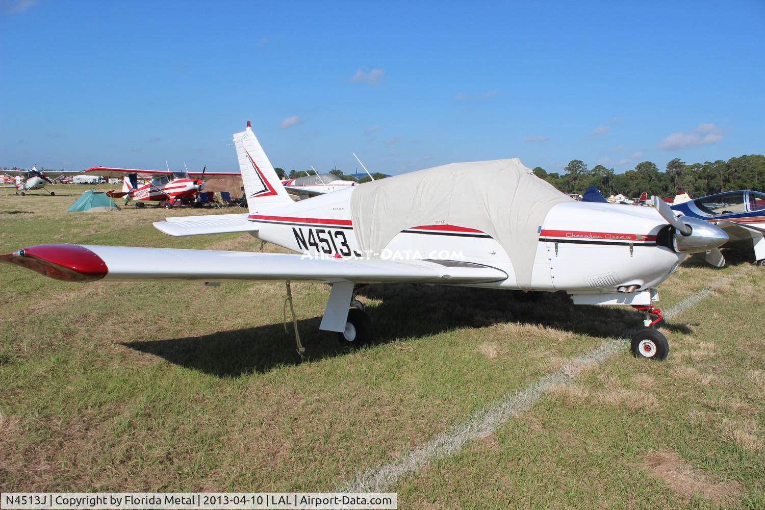 N4513J, 1968 Piper PA-28R-180 Cherokee Arrow C/N 28R-30370, PA-28R-180