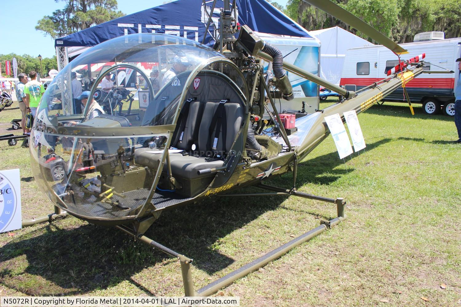 N5072R, Hiller UH-12B C/N 613, UH-12B