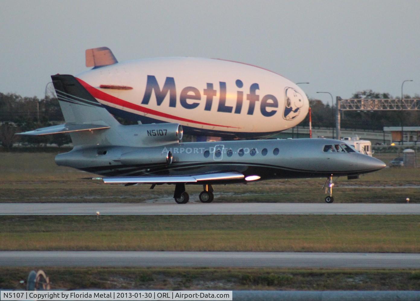 N5107, 1982 Dassault-Breguet Falcon 50 C/N 109, Falcon 50