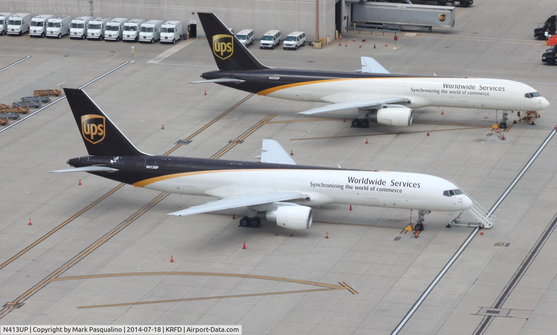 N413UP, 1988 Boeing 757-24APF C/N 23853, Boeing 757-200F