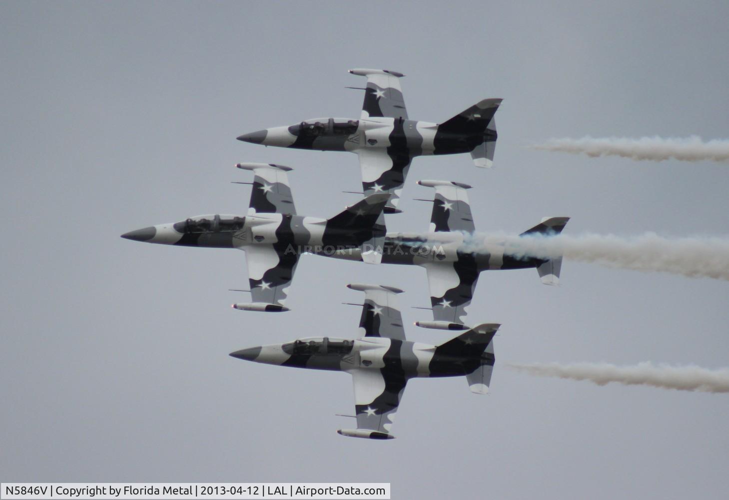 N5846V, 1984 Aero L-39C Albatros C/N 432826, Black Diamonds L-39s